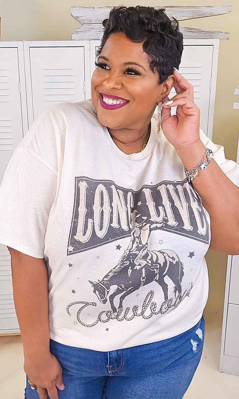 Long Live Cowboys Graphic Shirt