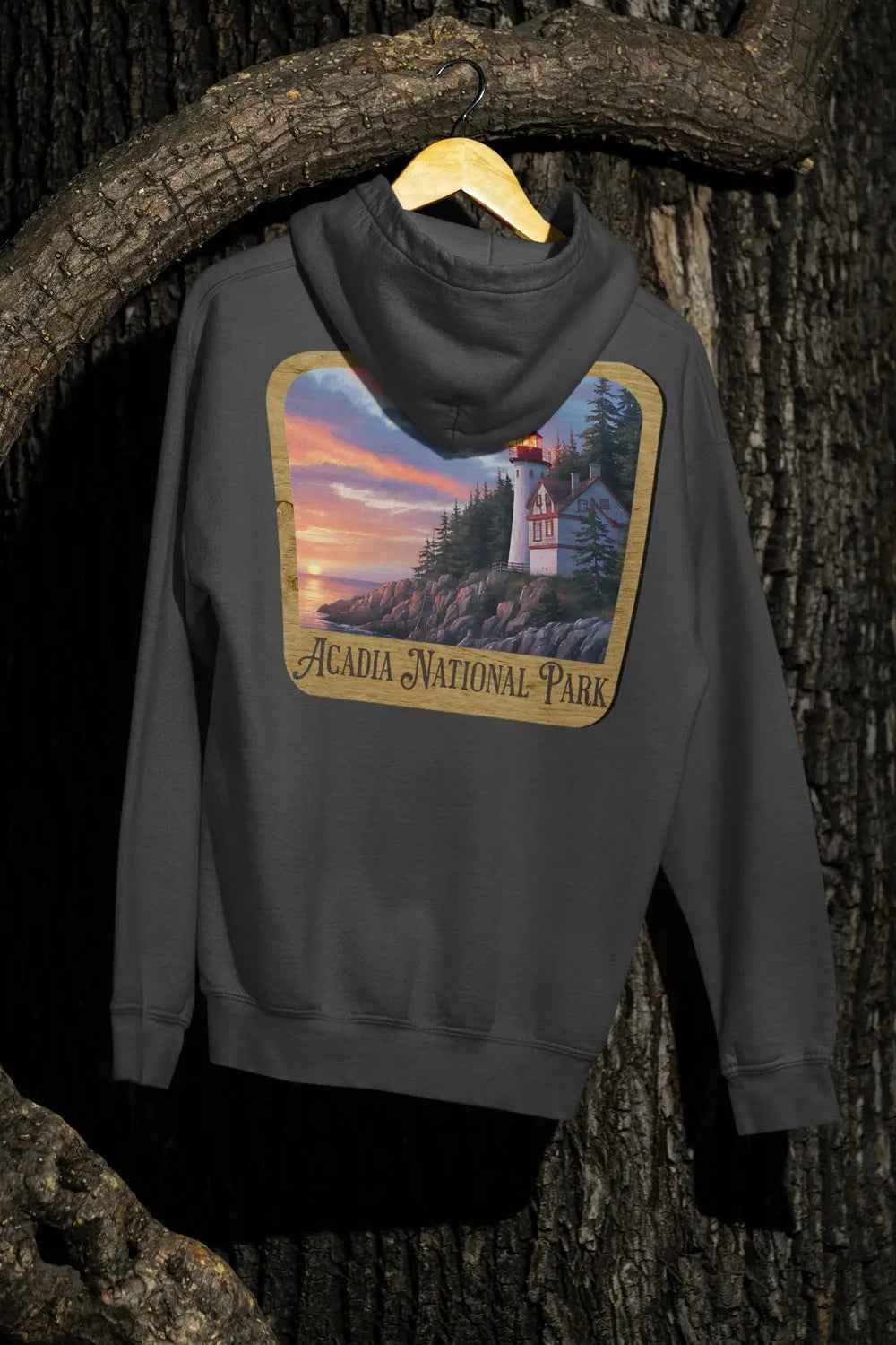 Acadia National Park Fleece Hoodie
