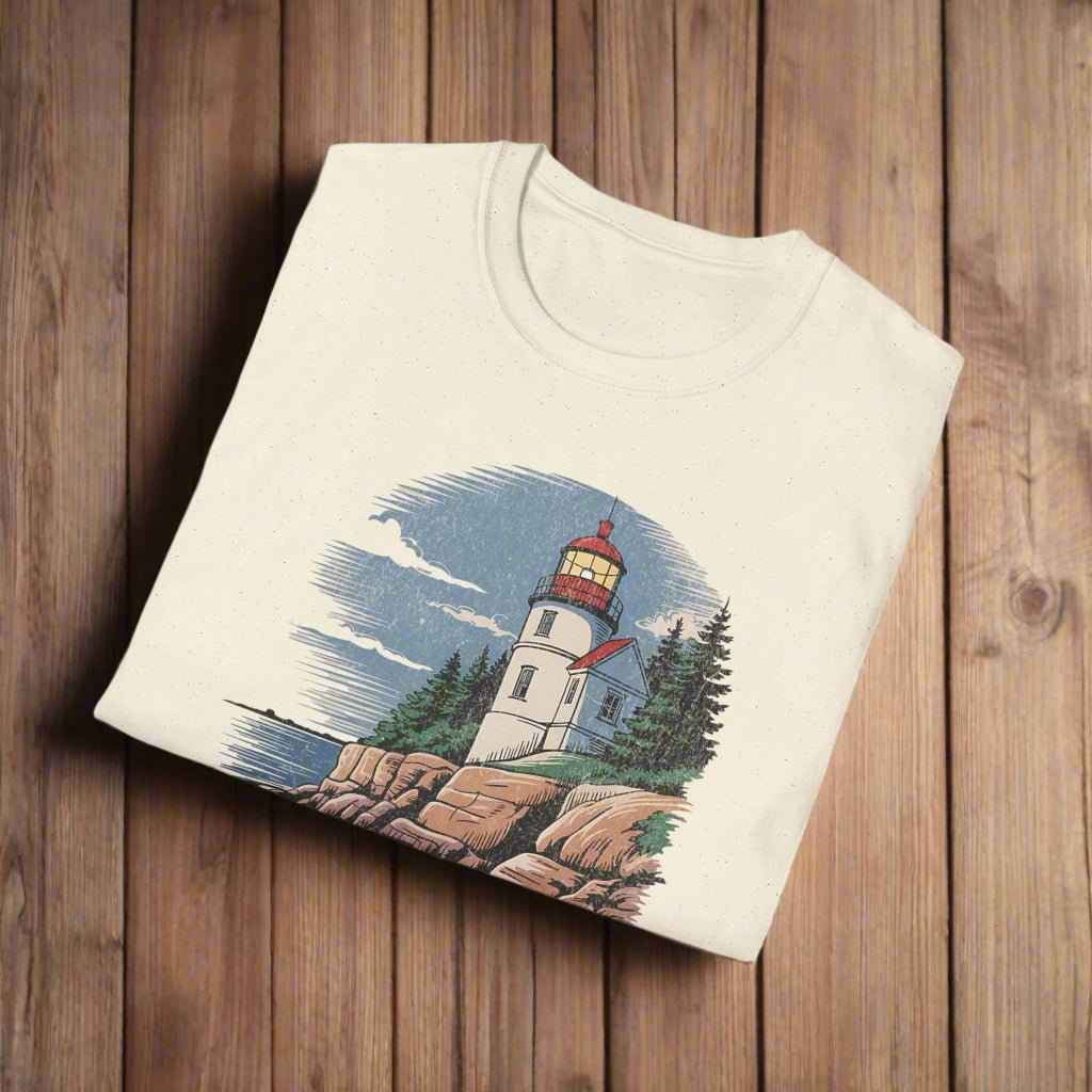 Bass Harbor Head Lighthouse Acadia T-Shirt