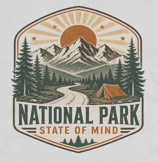 National Park State of Mind Crew Neck Tee