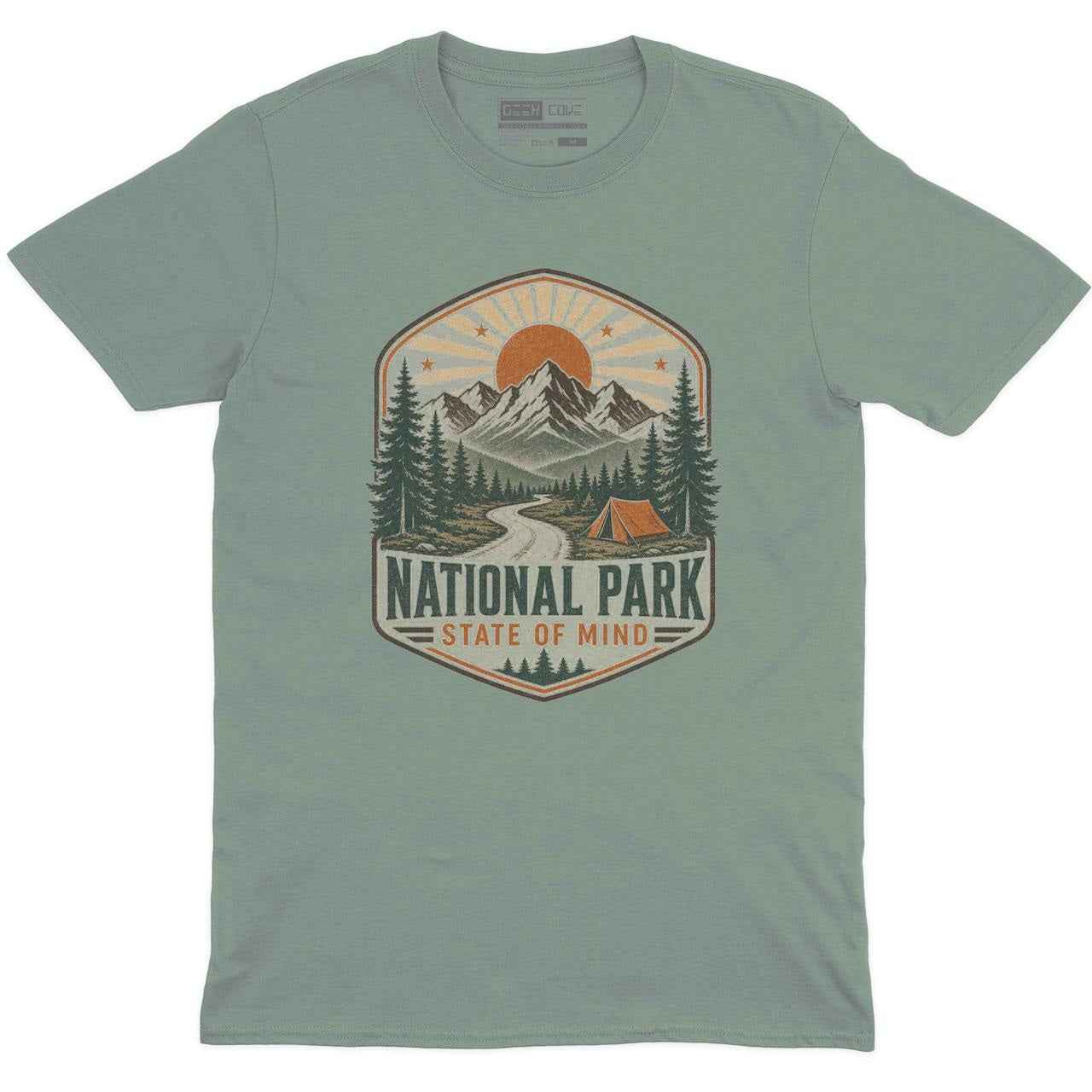 National Park State of Mind Crew Neck Tee