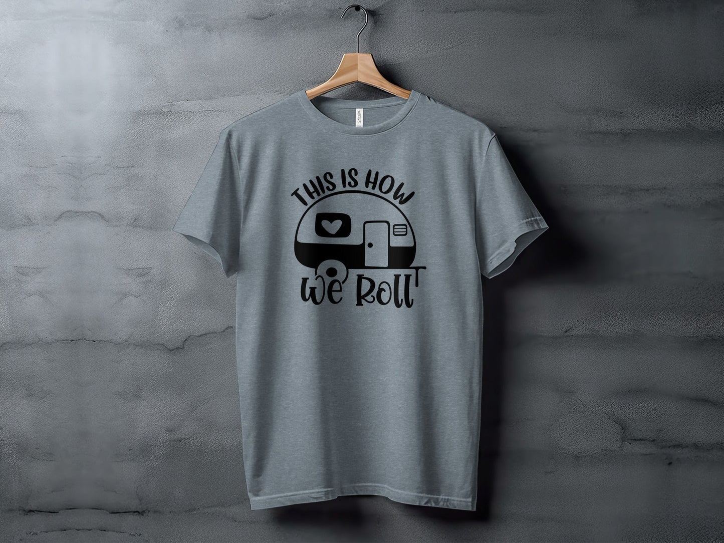 This is How We Roll Camper Graphic For Adventurers T-Shirt