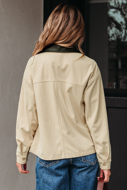 Phoebe Textured Zip Up Jacket