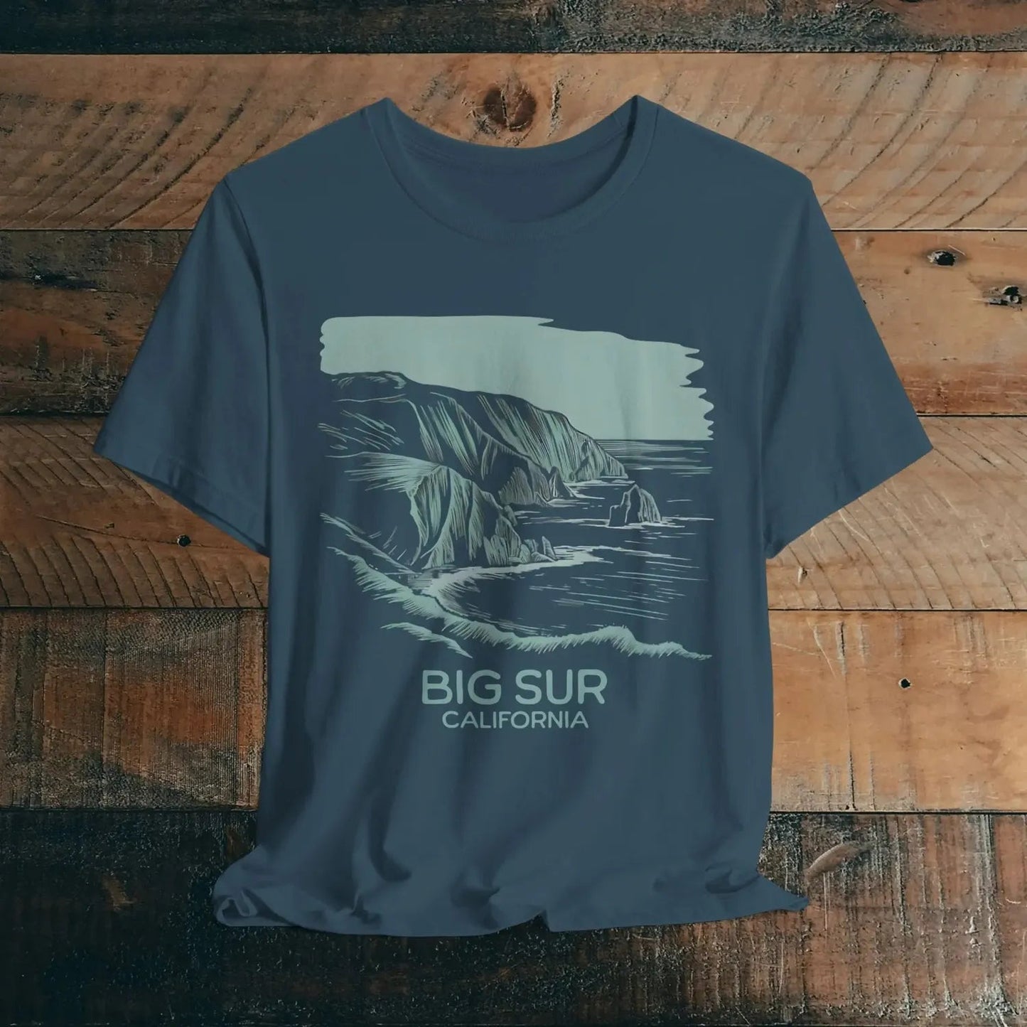 Big Sur California Shoreline T-shirt