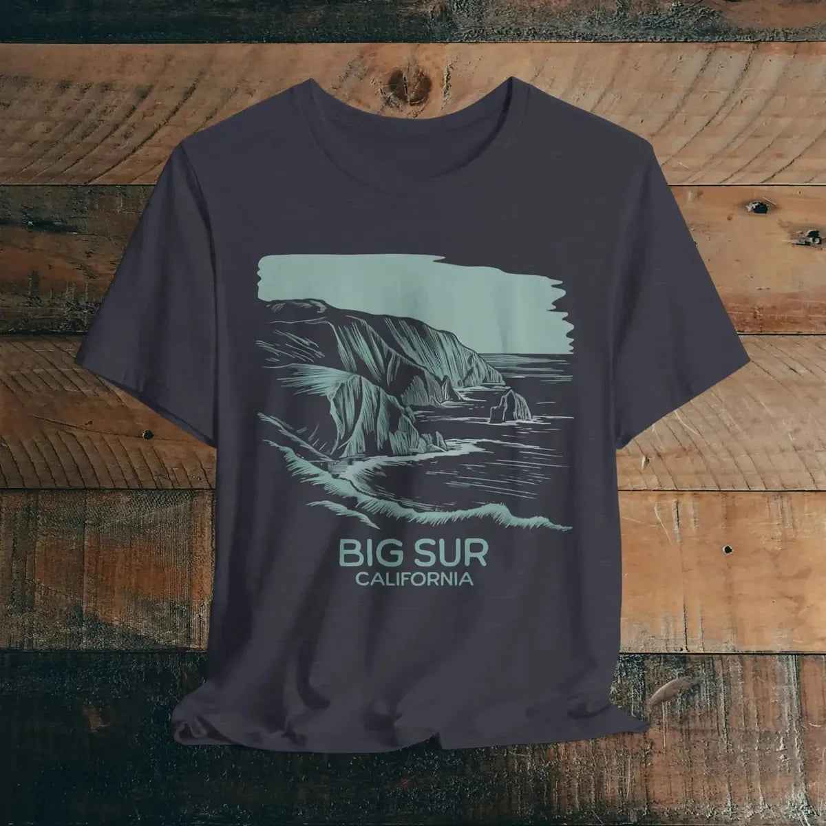 Big Sur California Shoreline T-shirt