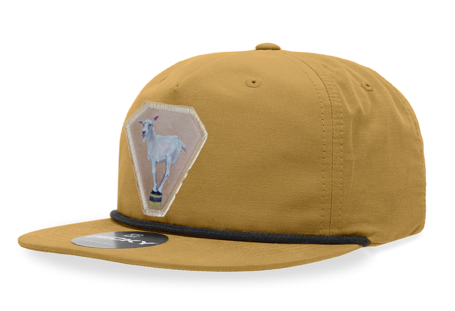 Biscuit/Black Rope Cap