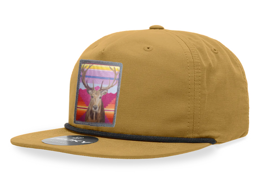 Biscuit/Black Rope Cap