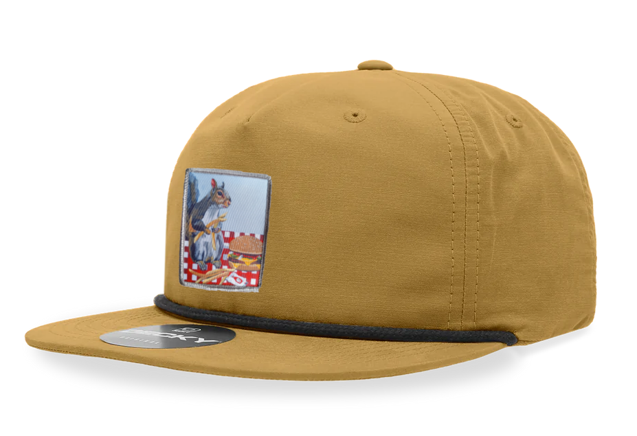 Biscuit/Black Rope Cap