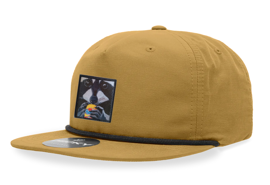 Biscuit/Black Rope Cap