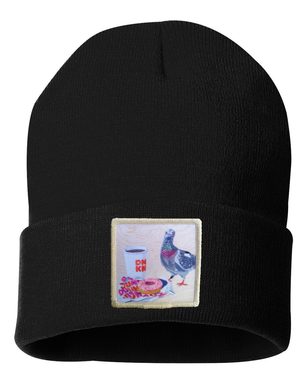 Pigeons Run on Donuts Beanie