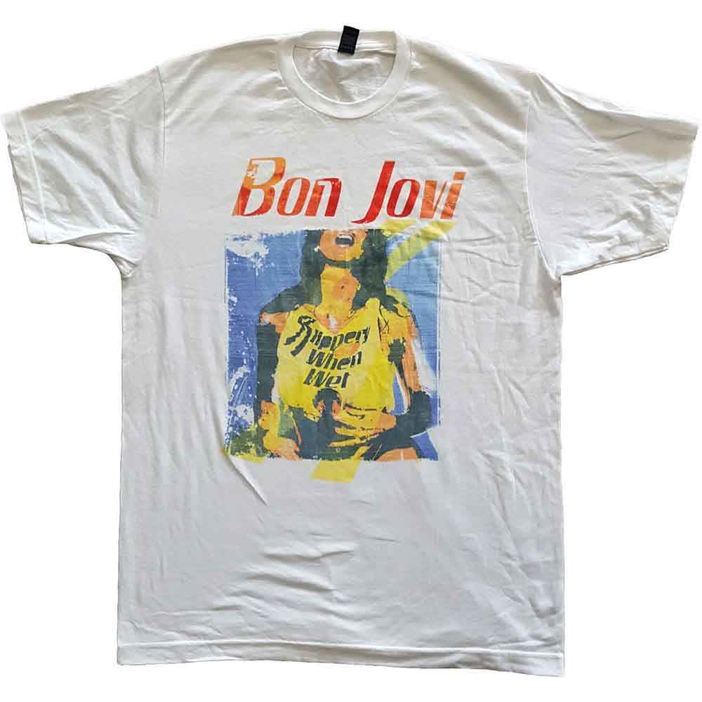 Bon Jovi Slippery When Wet Original Cover [T-Shirt]