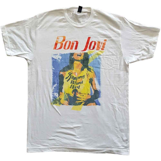 Bon Jovi Slippery When Wet Original Cover [T-Shirt]