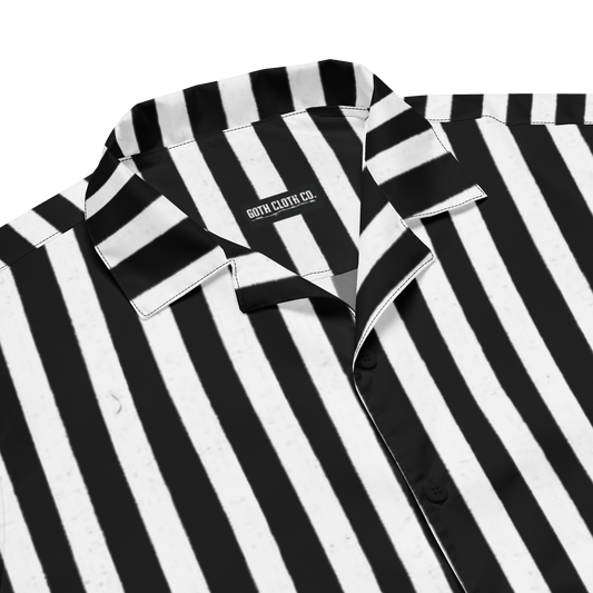 Bug Juice Boogie Striped Button-Up Shirt