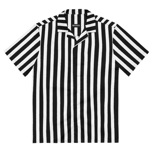 Bug Juice Boogie Striped Button-Up Shirt