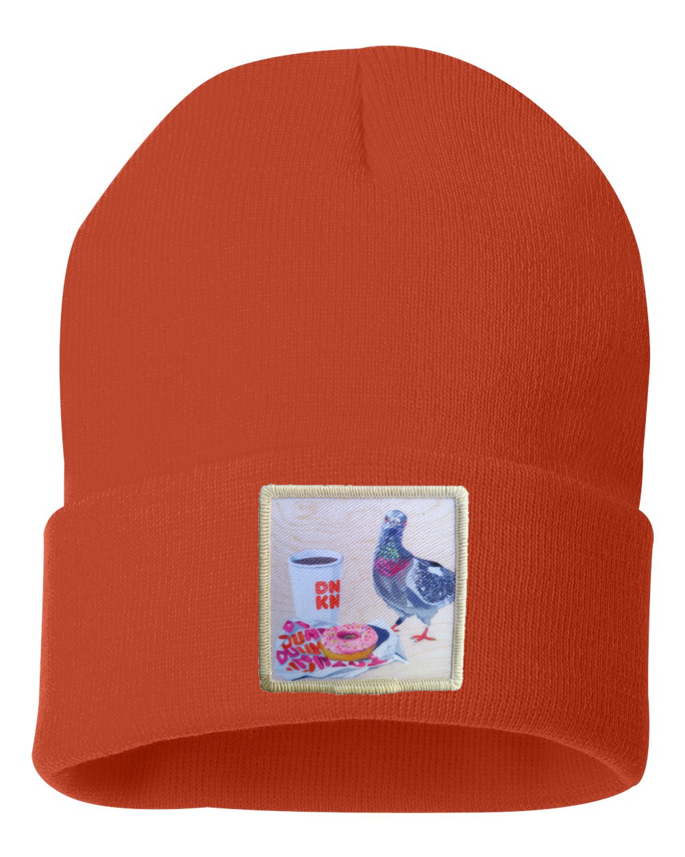 Pigeons Run on Donuts Beanie