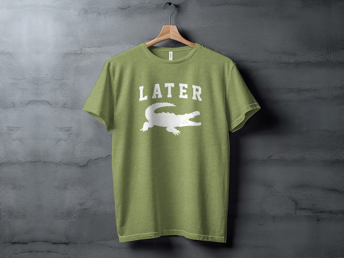 Later Alligator Crocodile Funny Sarcastic Phrase T-Shirt