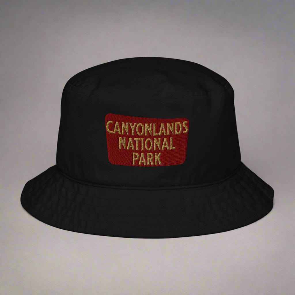 Canyonlands National Park Embroidered Organic Bucket Hat
