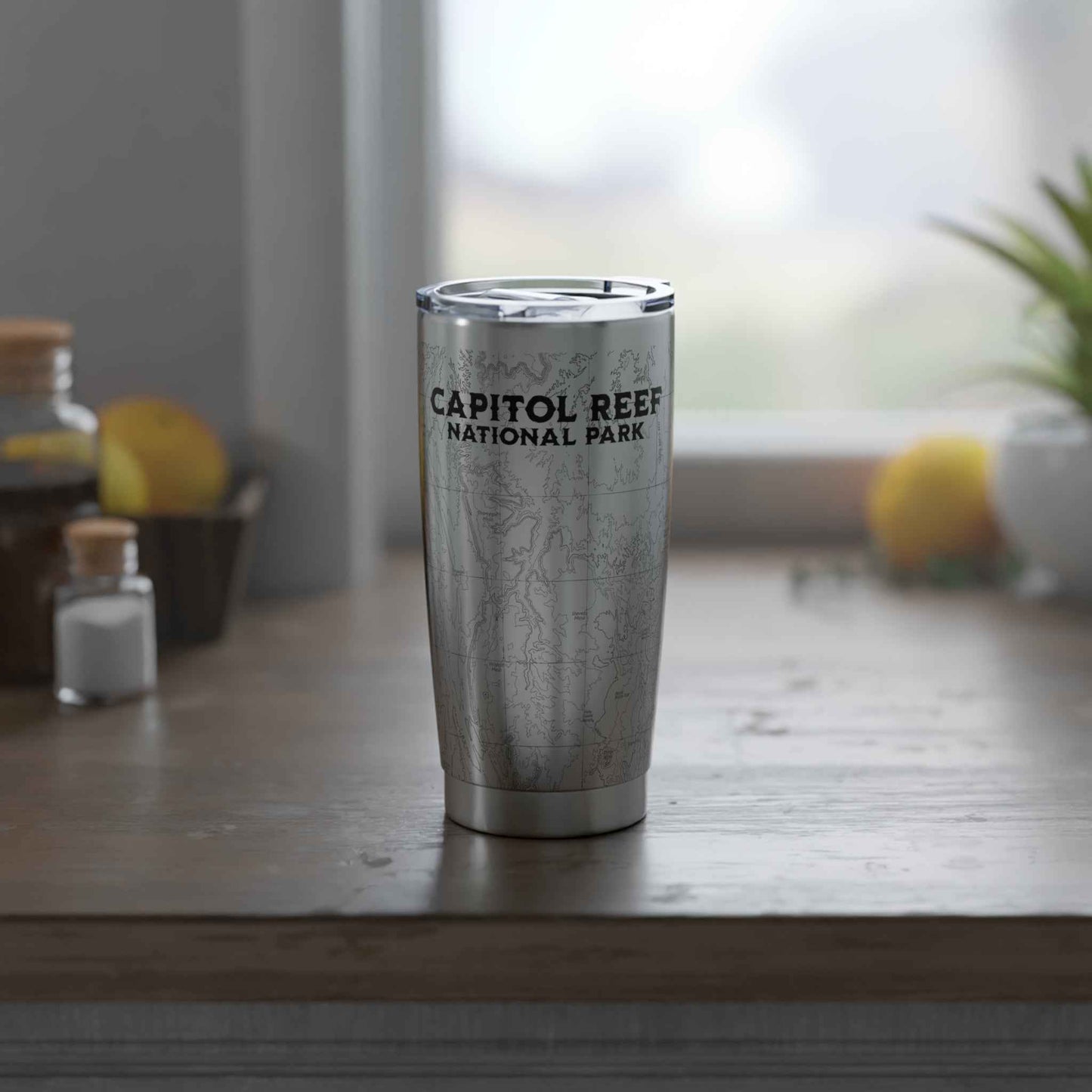 Capitol Reef National Park Topographic Insulated Tumbler