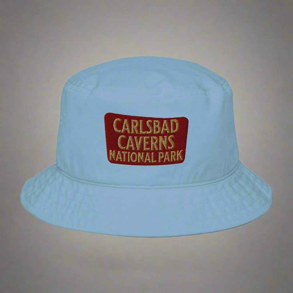 Carlsbad Caverns National Park Embroidered Organic Bucket Hat