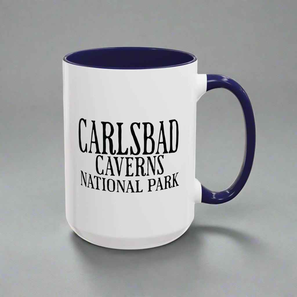 Carlsbad Caverns Park Bat Colored Mug