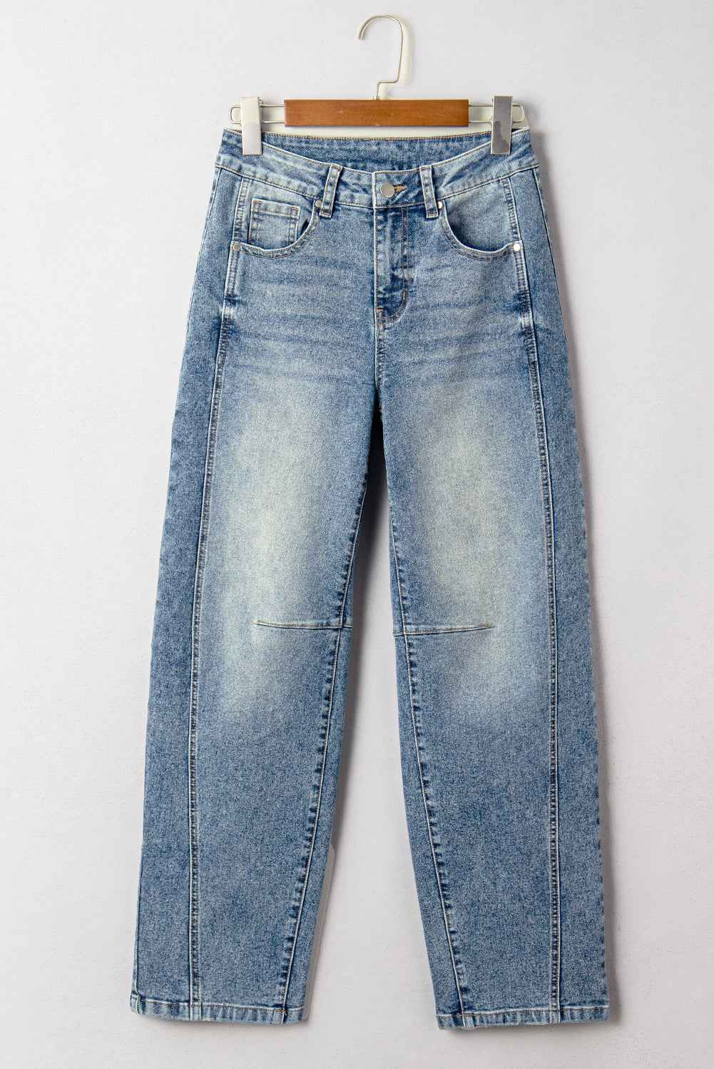 Blythe Vintage Washed Seam Detail Jeans