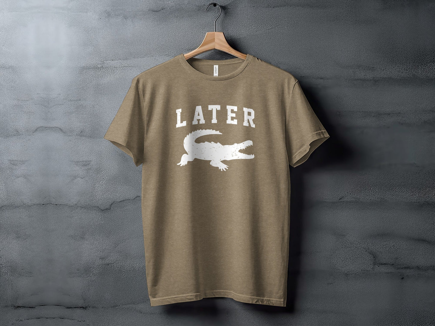Later Alligator Crocodile Funny Sarcastic Phrase T-Shirt