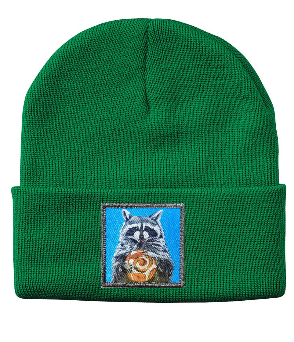 Cinnabun Bandit Raccoon Beanie
