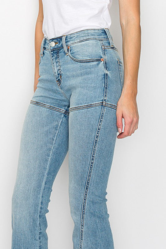 Brianna High Rise Skinny Flare