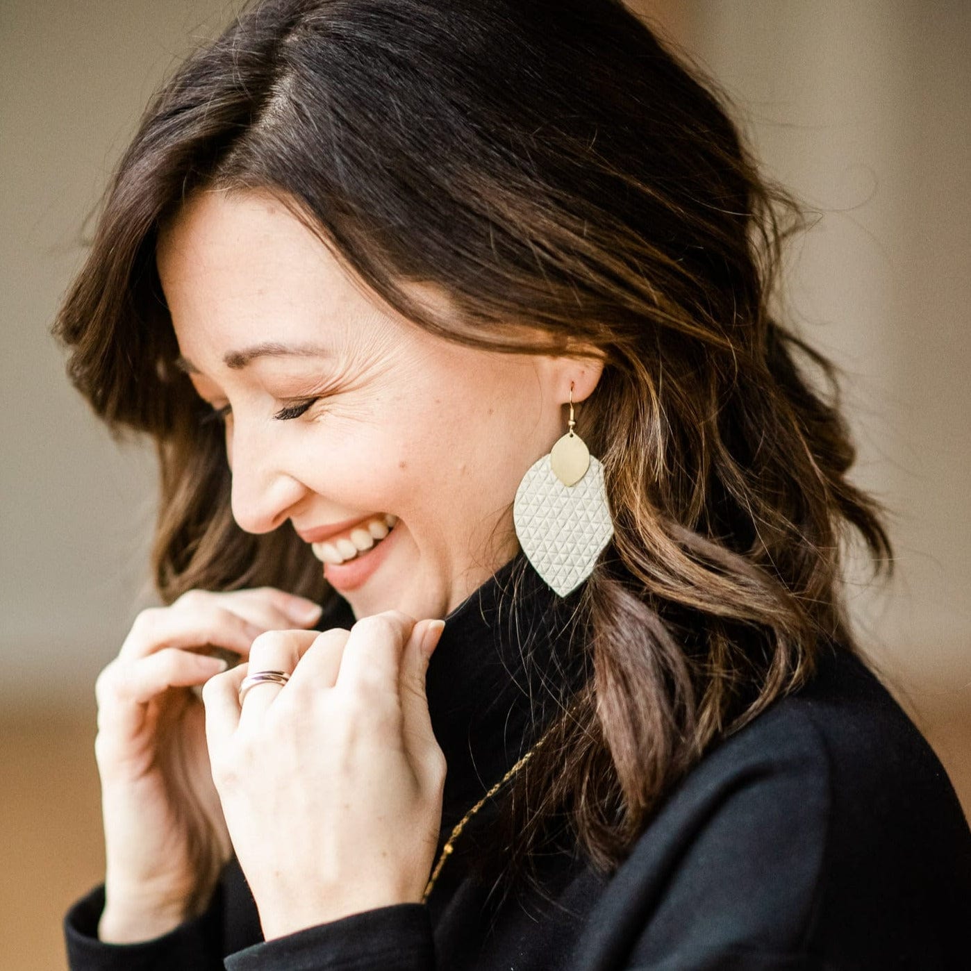 Cotton Cora Earrings