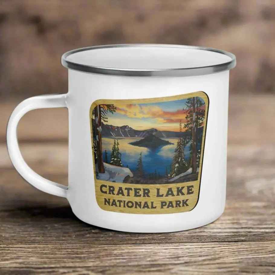 Crater Lake National Park Camp Mug