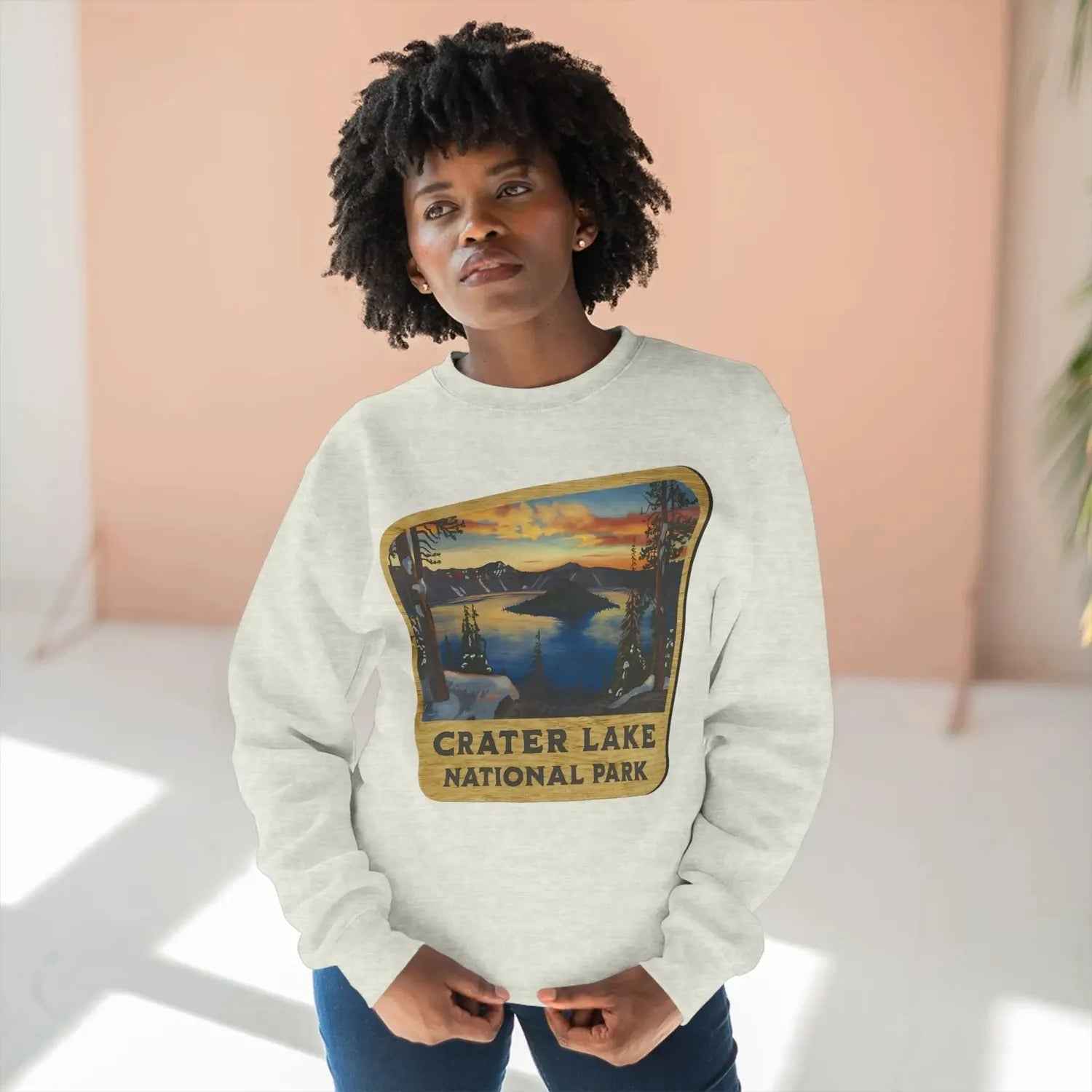 Crater Lake National Park Crewneck Sweatshirt