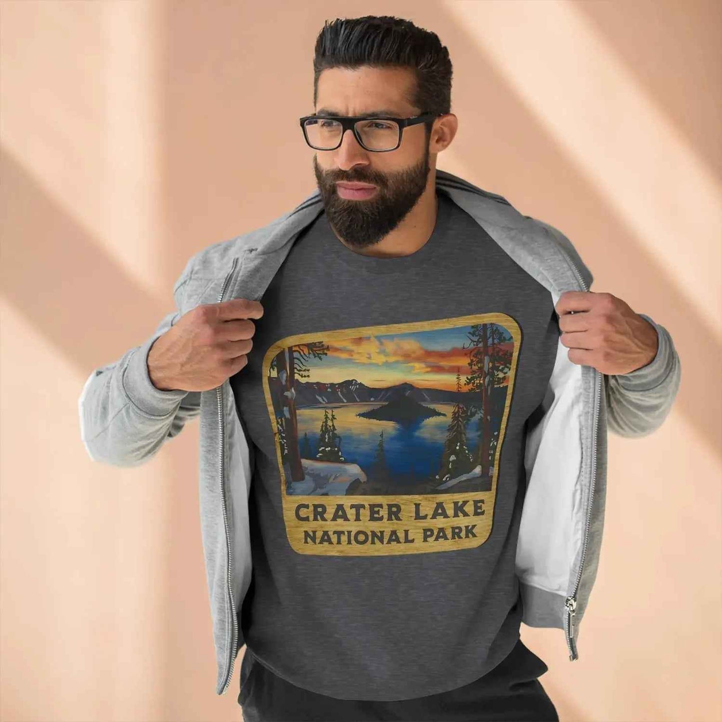 Crater Lake National Park Crewneck Sweatshirt