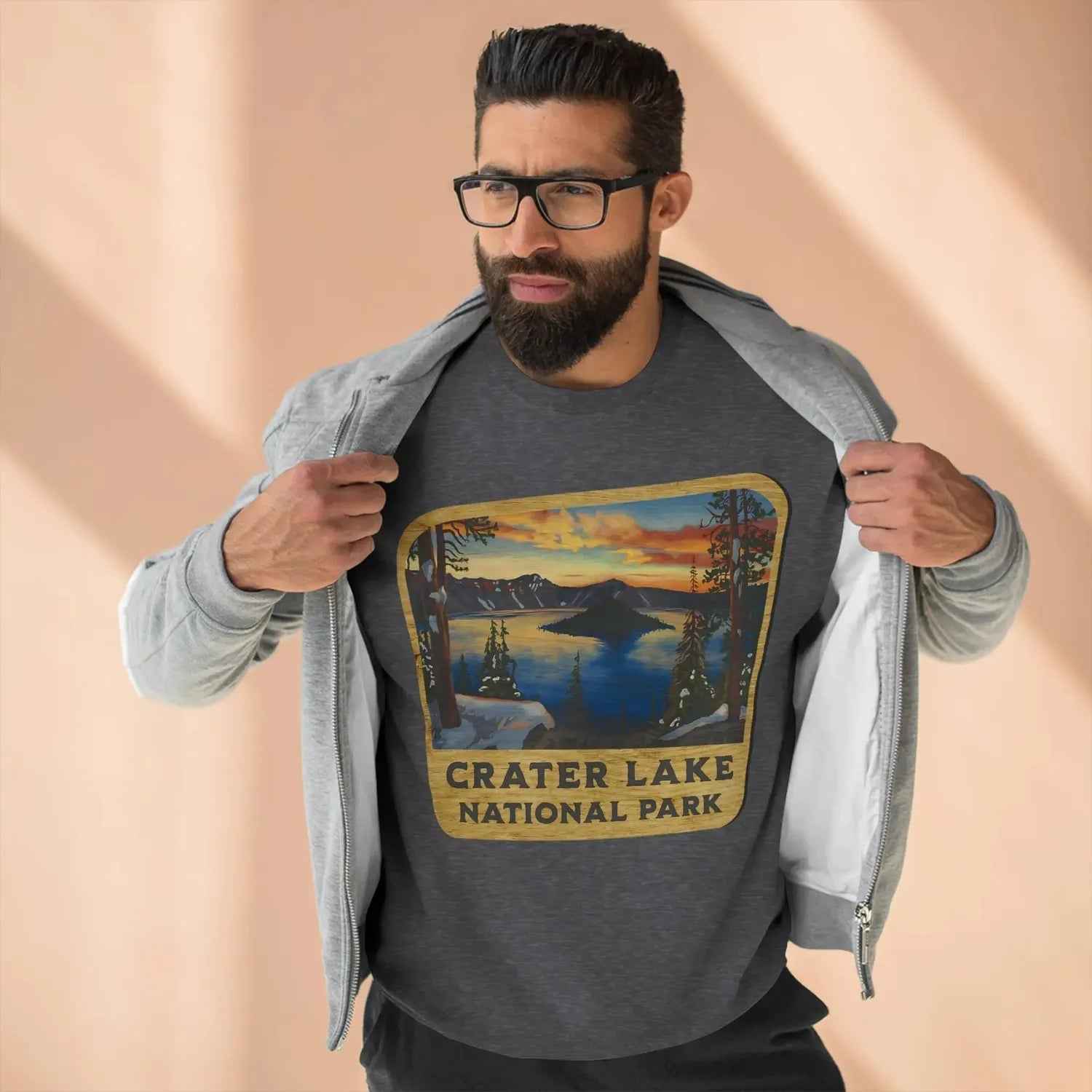Crater Lake National Park Crewneck Sweatshirt