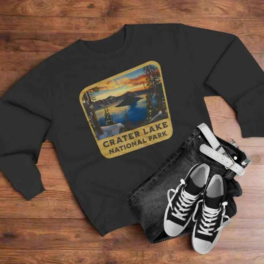 Crater Lake National Park Crewneck Sweatshirt