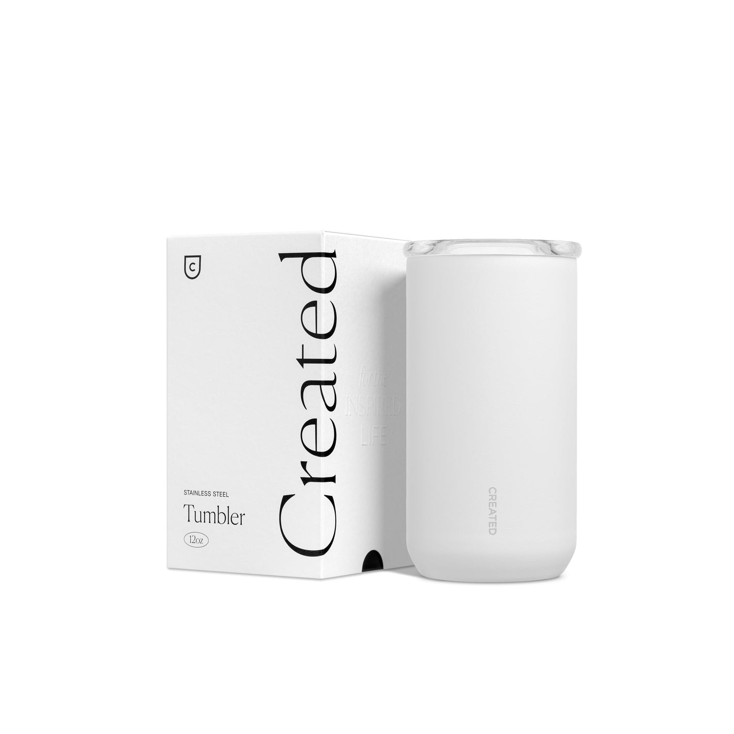 12oz Everyday Tumbler - White