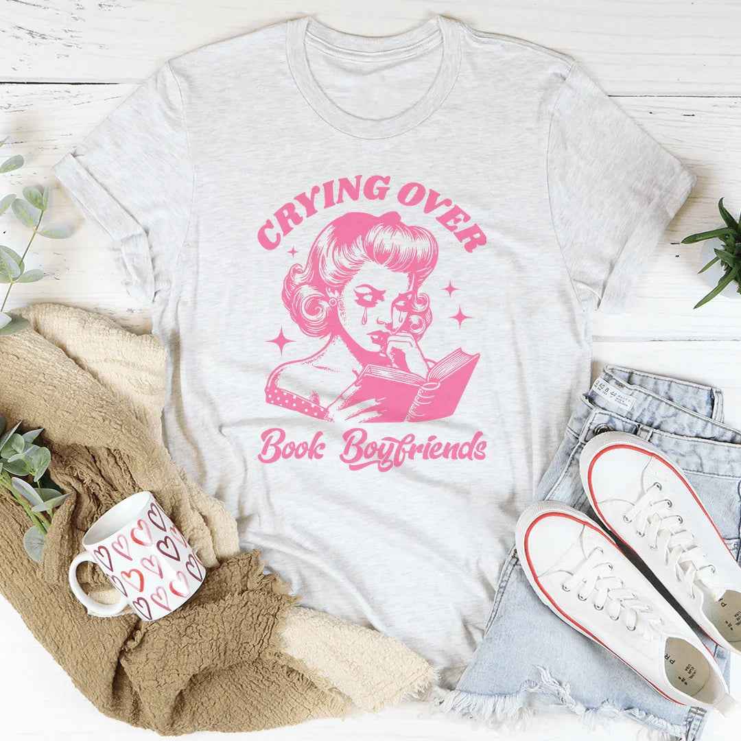 Crying Over Book Boyfriends Tee