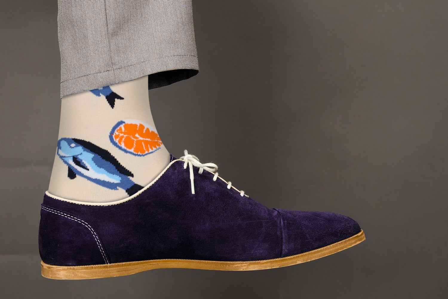 Salmon Socks - Comfy Cotton for Men & Women