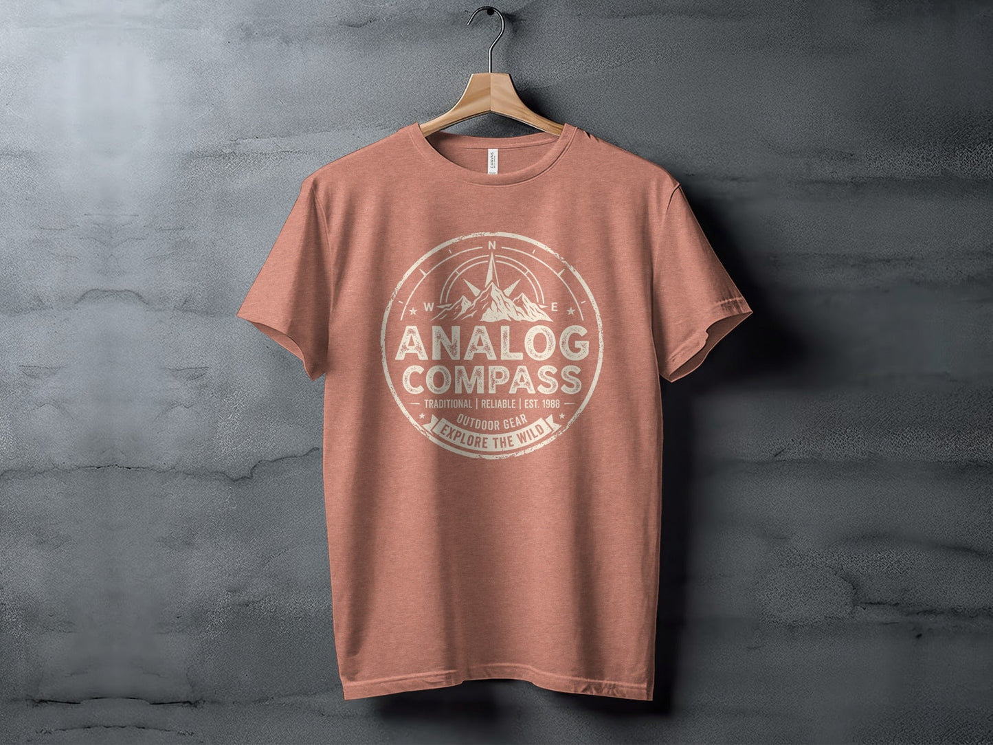 Analog Compass Heritage: The Explorer's Adventure Tee