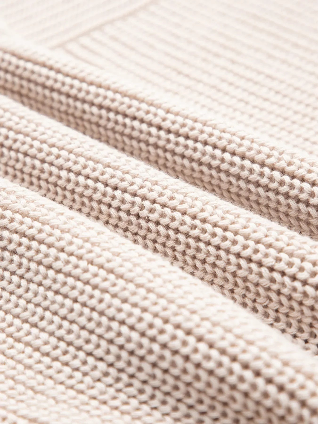 Delaney Texture Knitted Dropped Shoulder Sweater