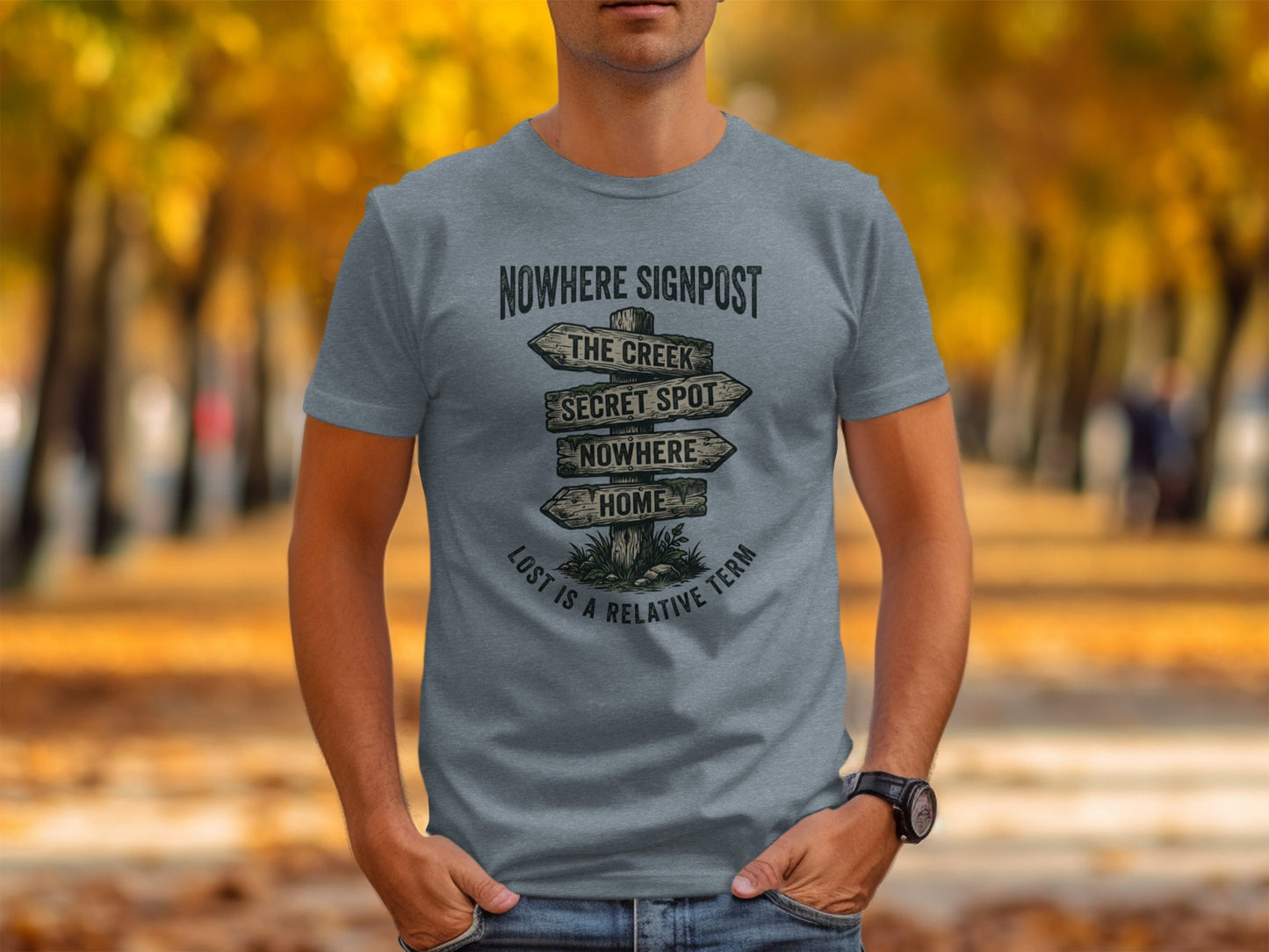 Nowhere Signpost Adventure: Backcountry Outpost Shirt