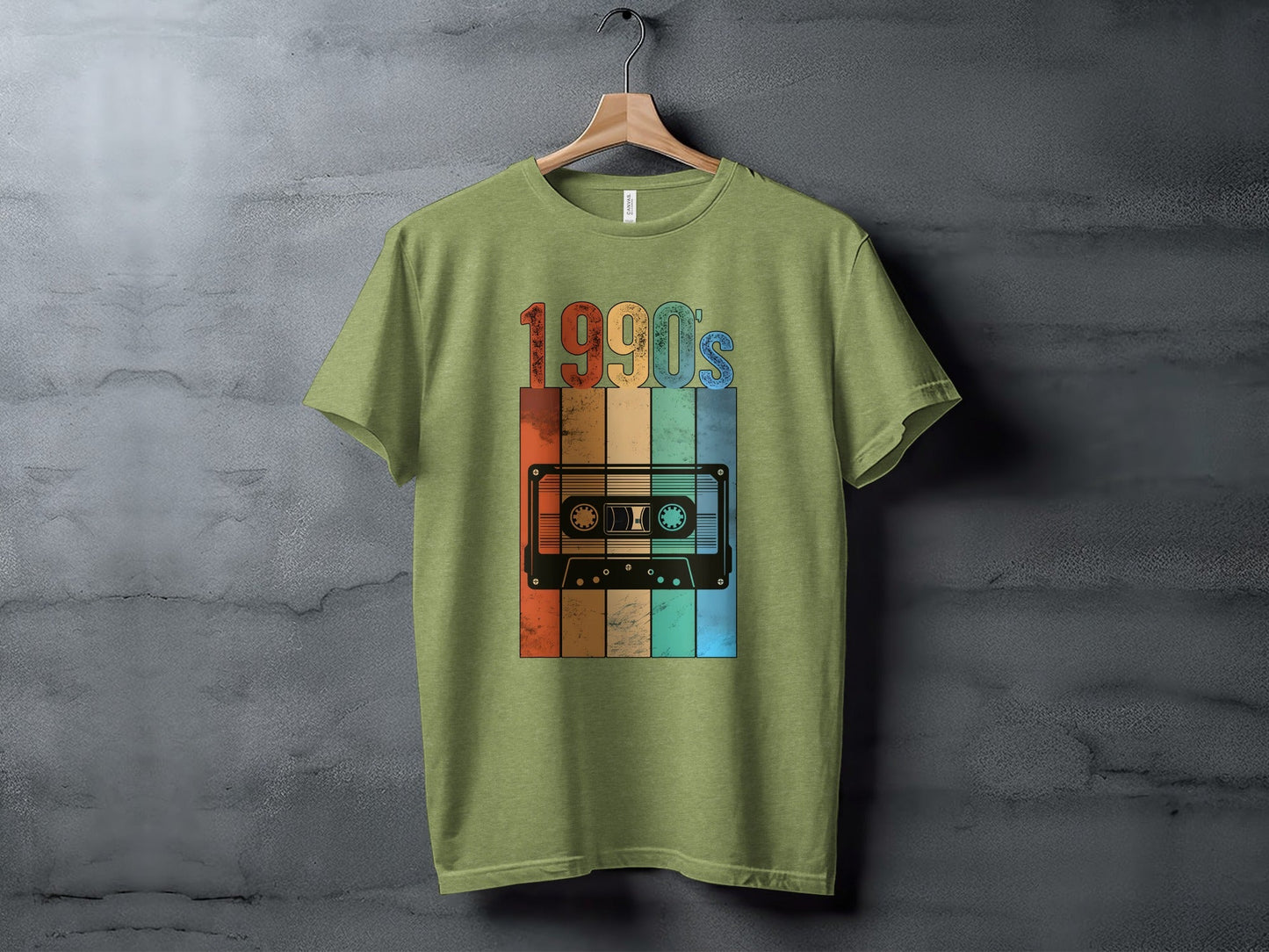 Vintage Cassette Tape with 1990s Design Retro T-Shirt