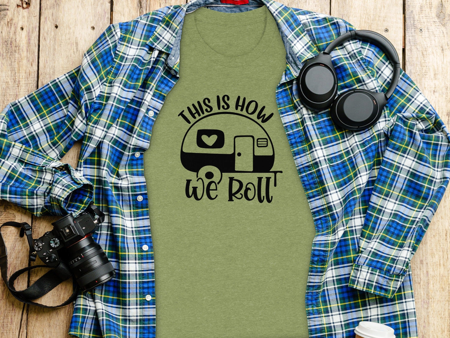 This is How We Roll Camper Graphic For Adventurers T-Shirt