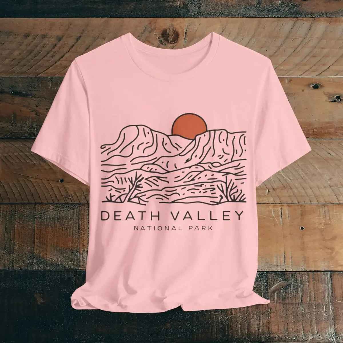 Death Valley National Park Desert Lines Unisex Fit Soft T-Shirt