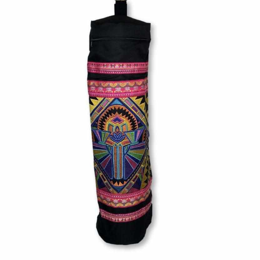 Deco Jaw Embroidered Yoga Bag - Thailand