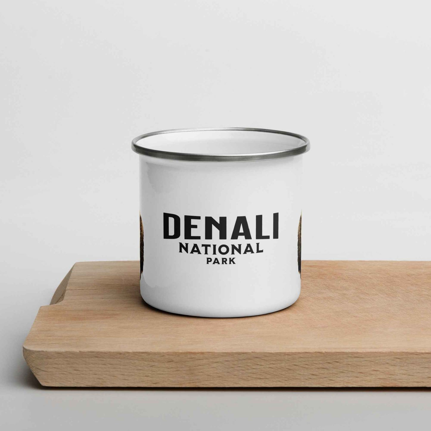 Denali National Park Durable Camp Mug Mountain Wolf