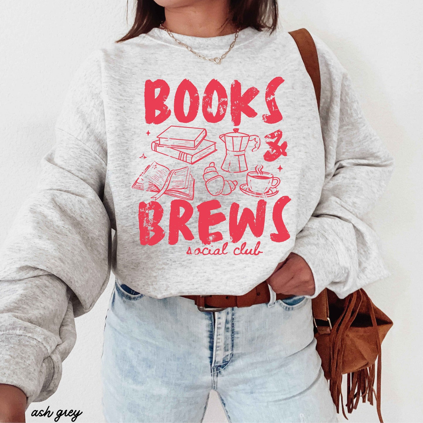 Books & Brews Sweatshirt *9 Colors (S-3X)
