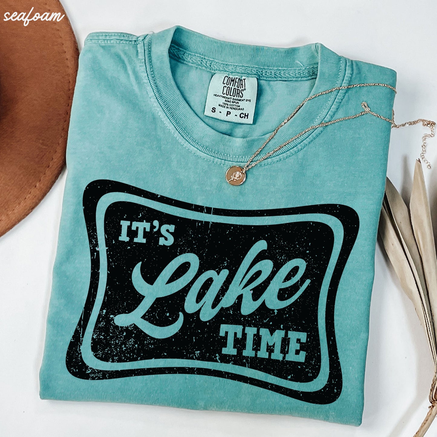 Lake Time Tee *16 Colors (S-3X)