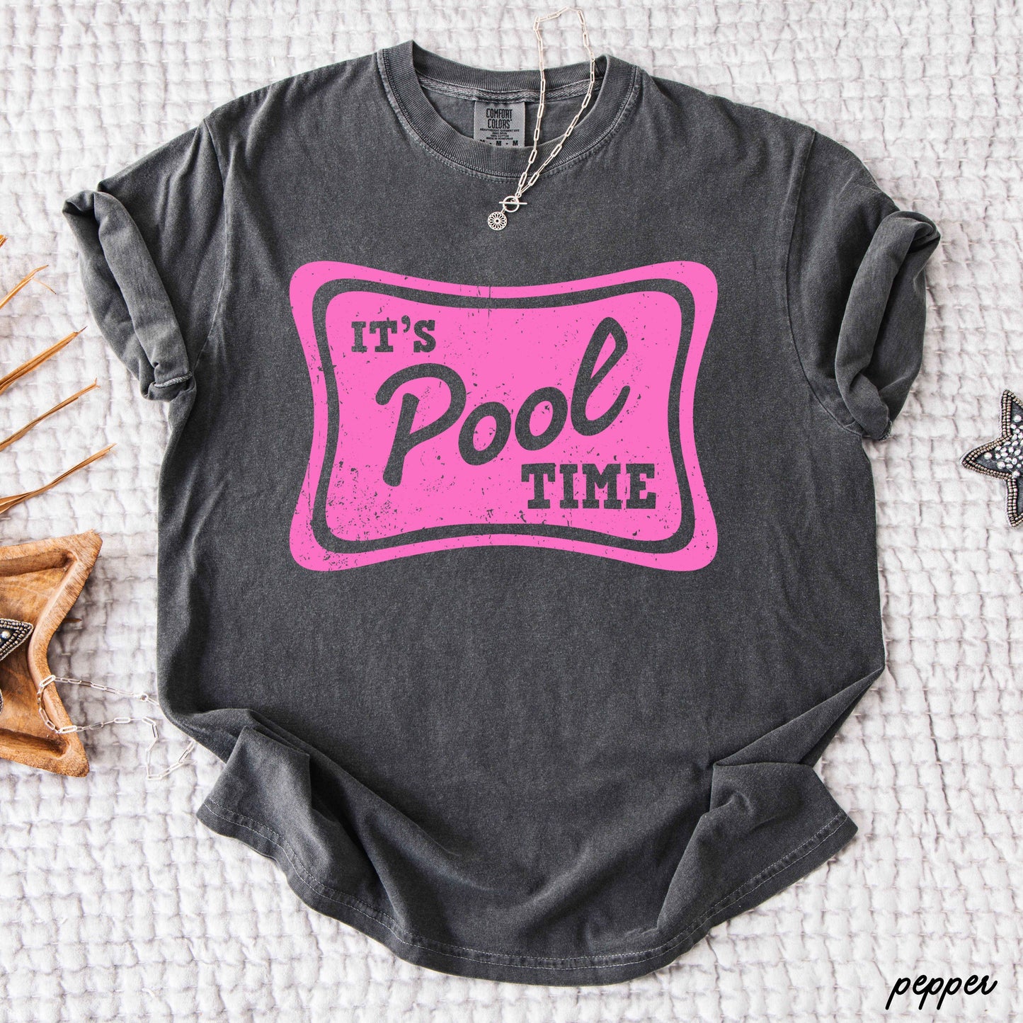 Pool Time Tee *16 Colors (S-3X)
