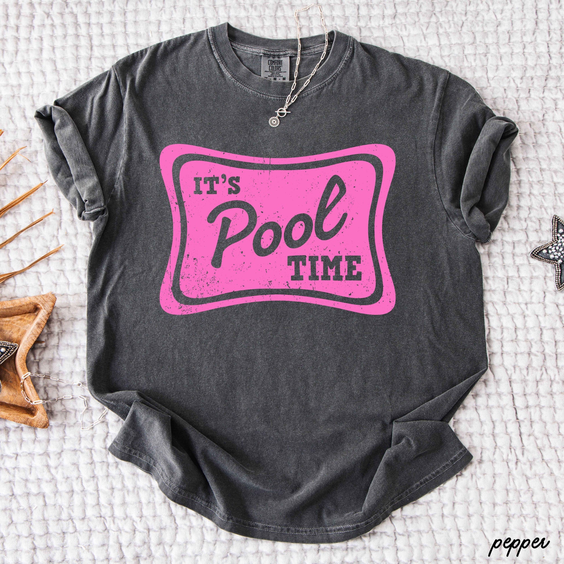 Pool Time Tee *16 Colors (S-3X)