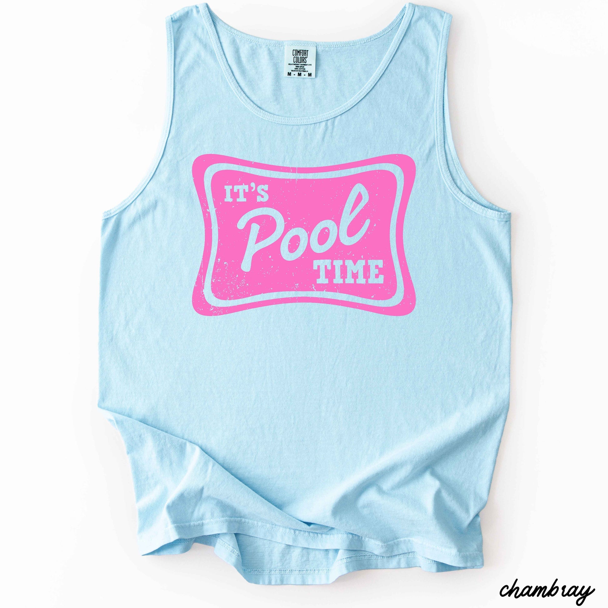 Pool Time Tank *10 Colors (S-3X)